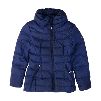 Navy Petite Solid Jacket
