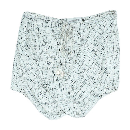 Ivory Polka Dot Cropped Blouse