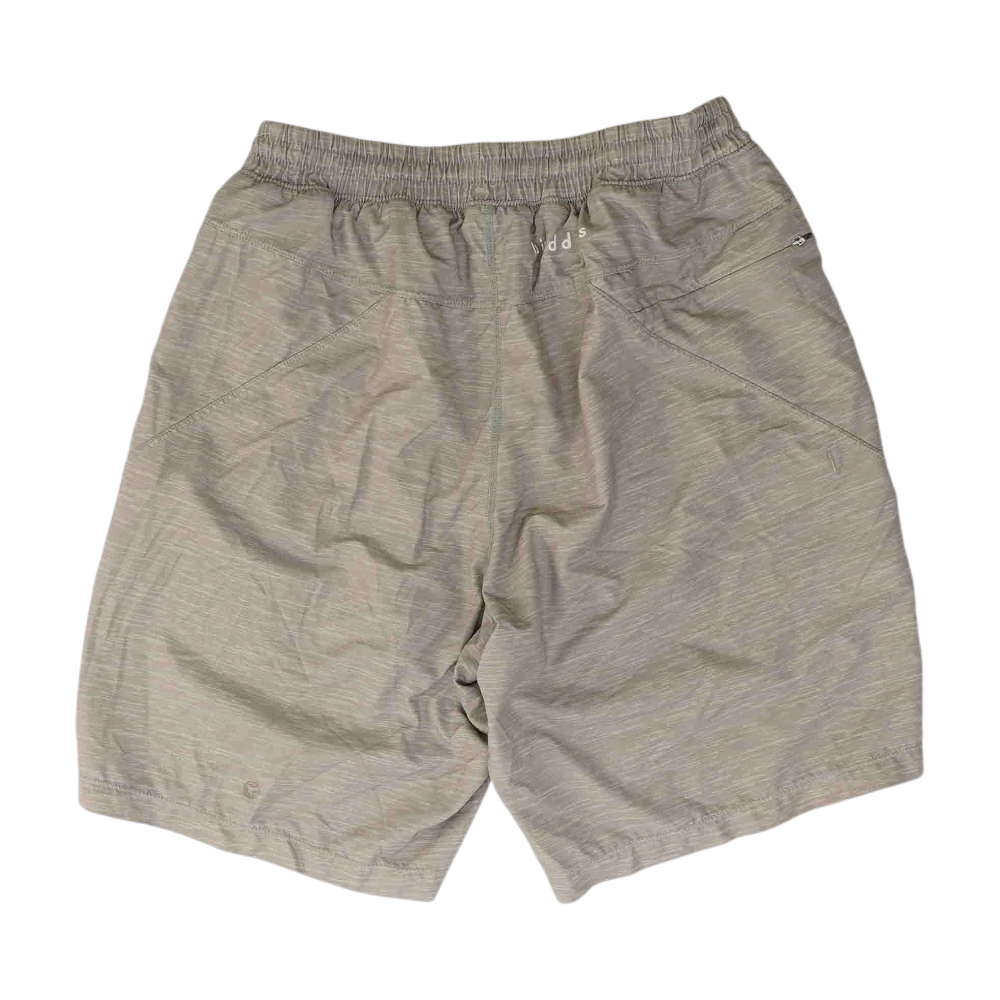 Gray Long Active Shorts