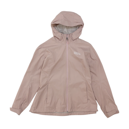 Pink Solid Rain Jacket
