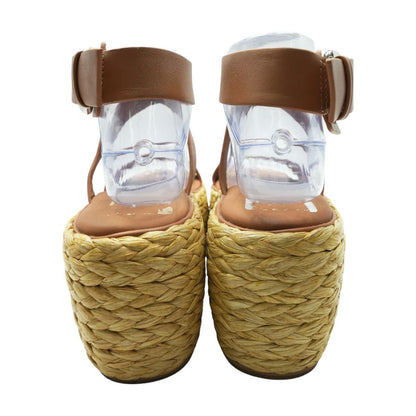 Brown Platform Sandals