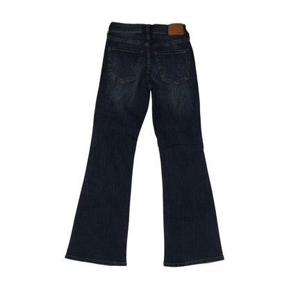Blue Short High Rise Jeans