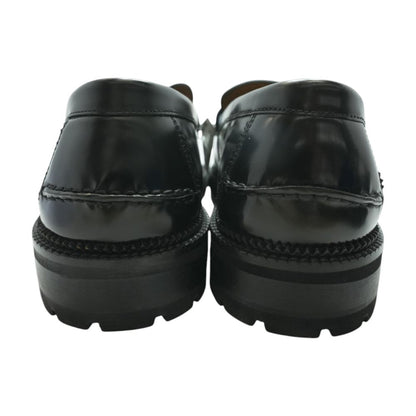 Black Leather Loafer Dress Shoes