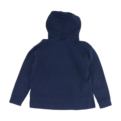 Navy Solid Hoodie Pullover