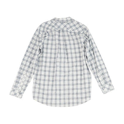 Gray Plaid Button Down