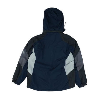 Navy Color Block Jacket