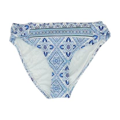 Blue Abstract Swim Bottom