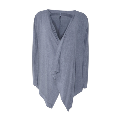 Gray Cardigan Sweater