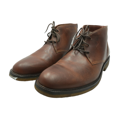 Brown Lace-Up Dress Shoes