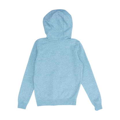 Gray Solid Hoodie Pullover