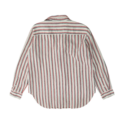 White Striped Button Down