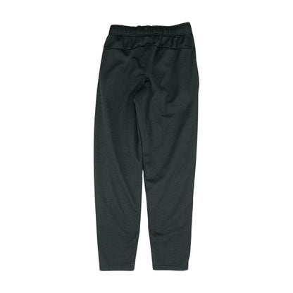 Black Solid Joggers Pants