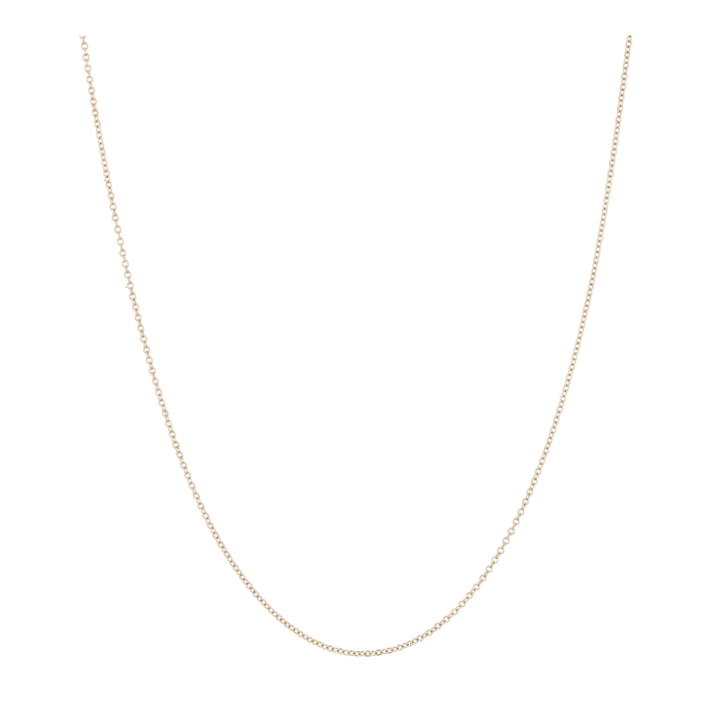 14K Yellow Gold Chain Necklace