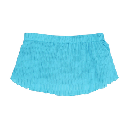 Turquoise Mini Skirt