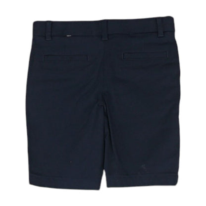 Navy Solid Chino Shorts