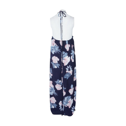 Navy Floral Maxi Dress
