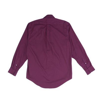 Red Check Long Sleeve Button Down