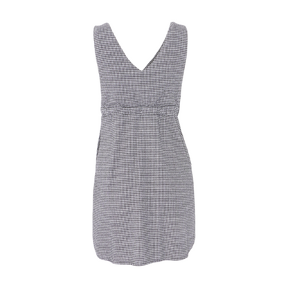 Black Check Mini Dress