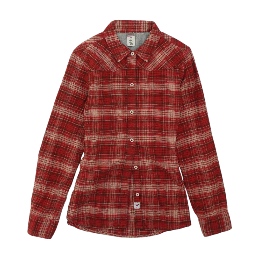 Red Plaid Button Down