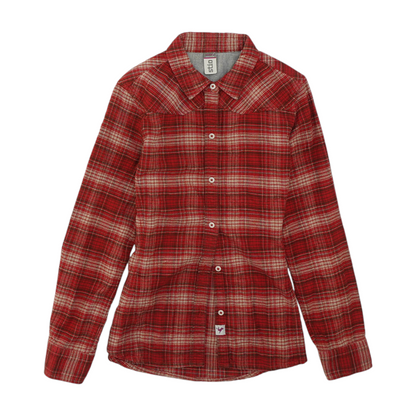 Red Plaid Button Down