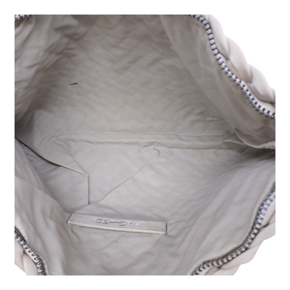 Beige Makeup Bag