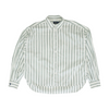 White Striped Long Sleeve Button Down