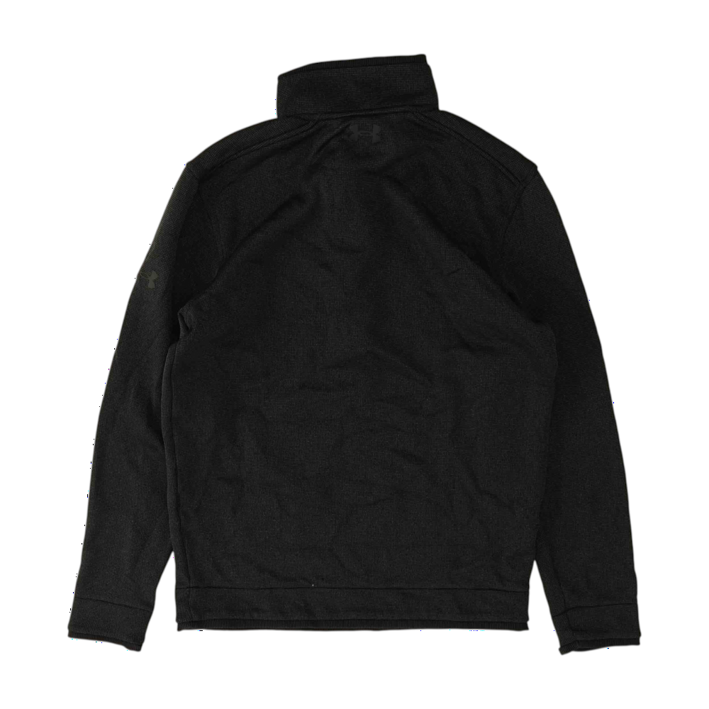 Gray Check 1/4 Zip Pullover