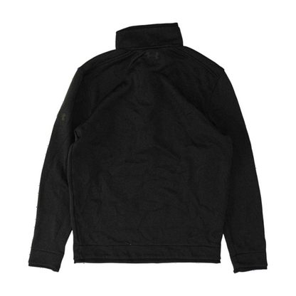 Gray Check 1/4 Zip Pullover