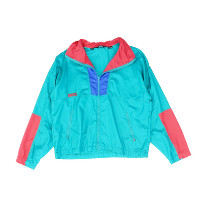 Vintage 90s Teal Solid Jacket