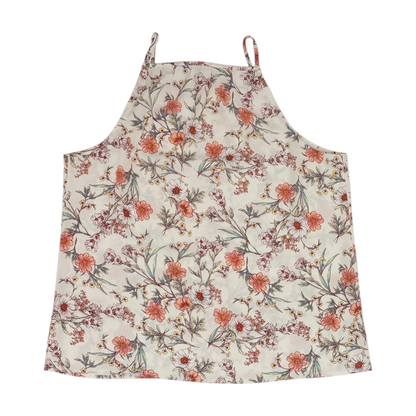 Ivory Floral Blouse