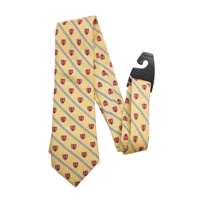 Yellow Print Neck Tie