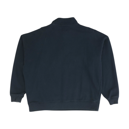 Navy Solid 1/4 Zip Pullover