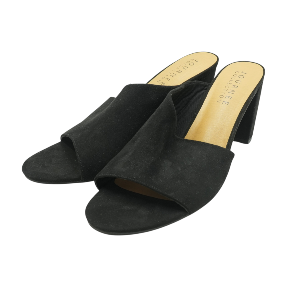 Black Block Heels