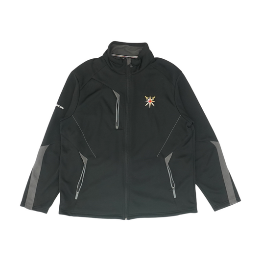Black Vegas Golden Knights Solid Active Jacket