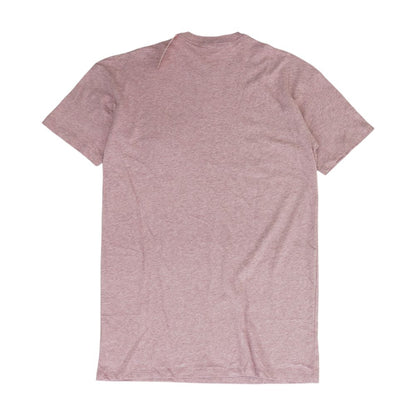 Mauve Embroidery Detail Crewneck T-Shirt