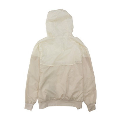 Ivory Solid Rain Jacket