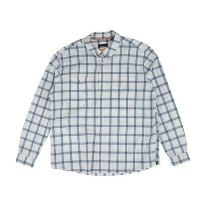 Blue Check Long Sleeve Button Down