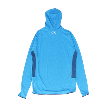 Blue Striped Hoodie Pullover
