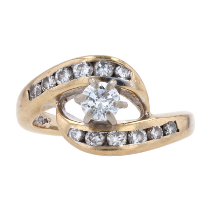 1/2 ctw 14K Yellow Gold Diamond Fashion Ring