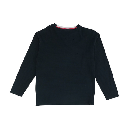 Black Solid T-Shirt