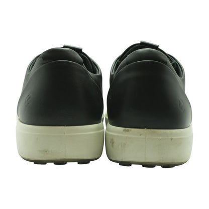 Black Lace Up Casual Shoes