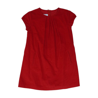 Red Solid Dress