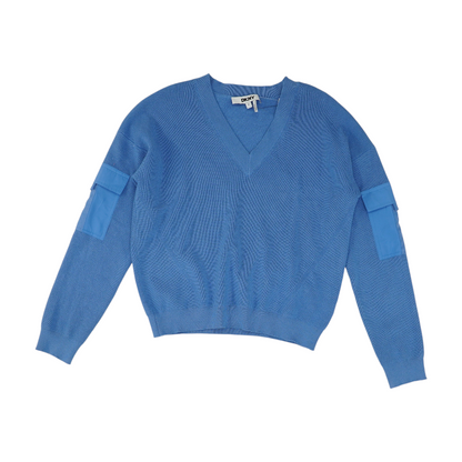 Blue Pullover Sweater