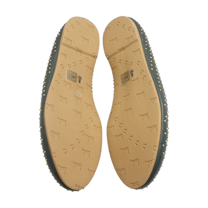 Black Slip-On Flats