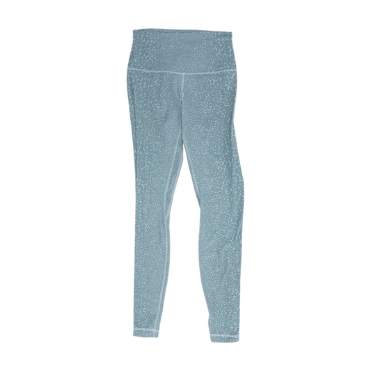 Gray Animal Print Active Leggings