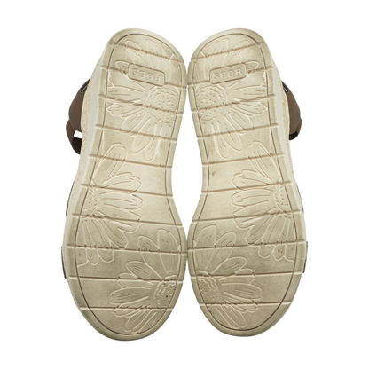 Brown Flat Sandals