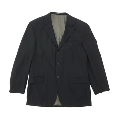Vintage Navy Solid Sport Coat