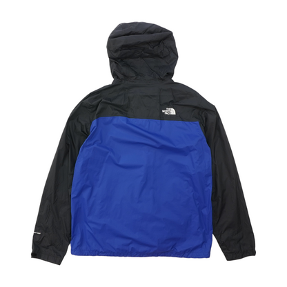 Black Color Block Rain Jacket