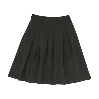 Gray Midi Skirt