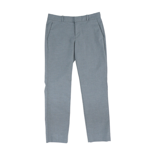 Gray Petite Straight Pants